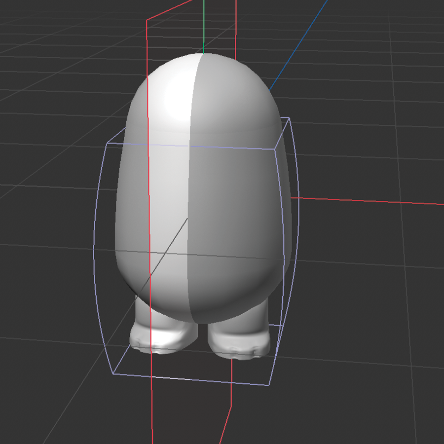 Began working on the bear model, starting with the body using the capsule shape and adjusting it with the bulge tool. The legs are made from a cube, which I created some extrusions on to get the feet shape. I went it and added the toes using the sculpt tool, then used the symmetry tool to create two.