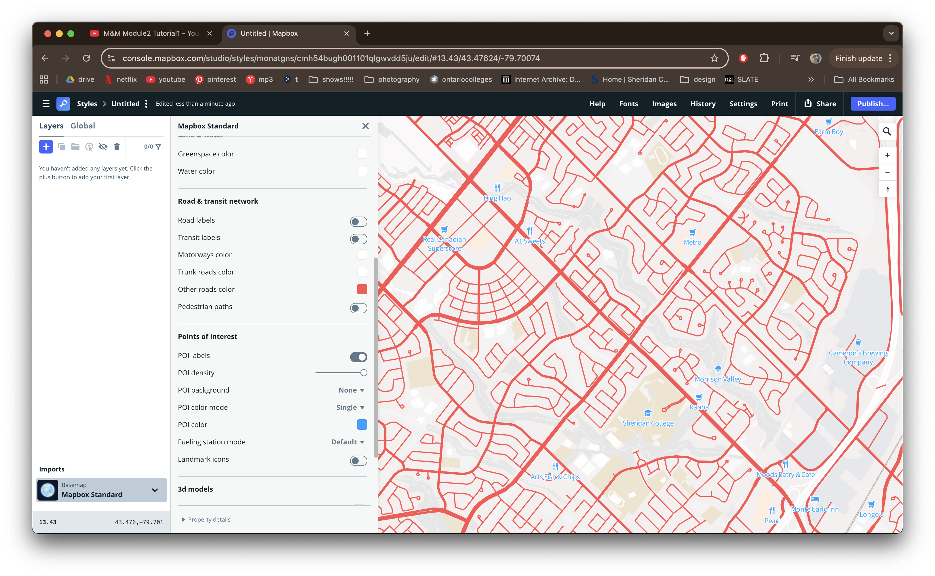 Added building labels to the same map to have an additional layer.