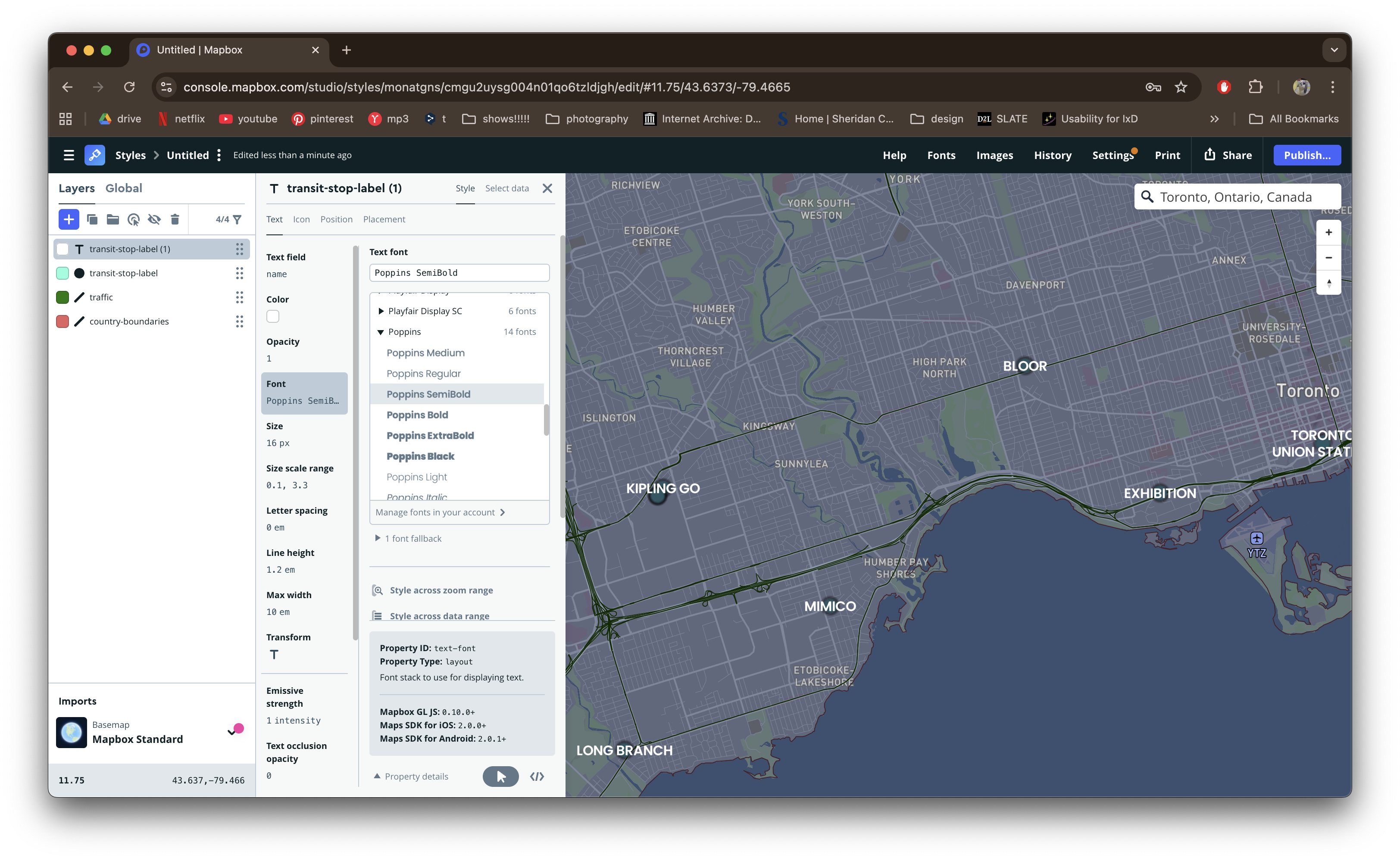 Played around with the fonts and styling a bit more until I landed on this style.