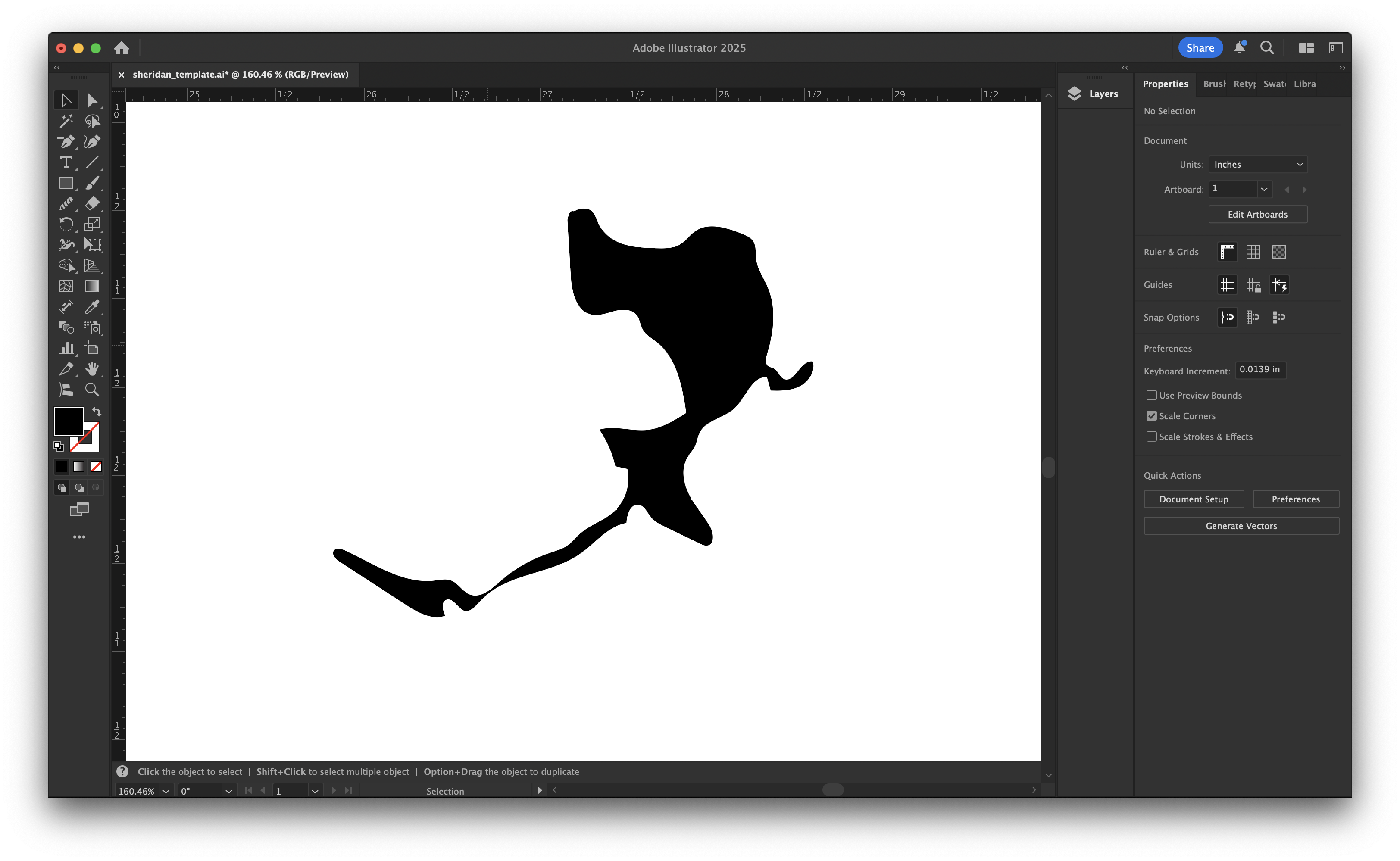 Utilized the vector point remove tool to remove some redundant lines and clean up the image further.