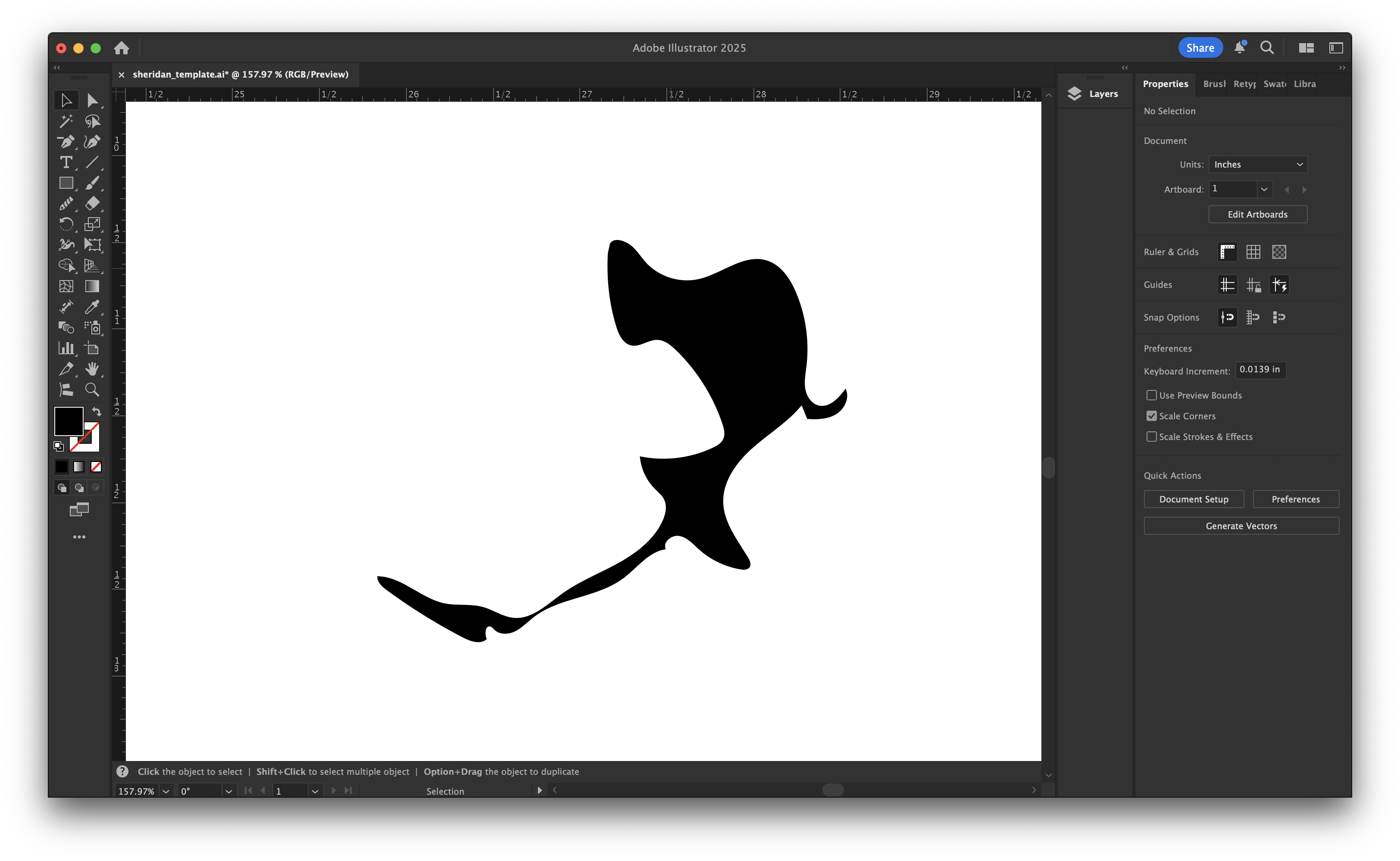 My image after using the smooth tool and other adjustments, though I realized that it was way too smooth and had lost a lot of its initial details.